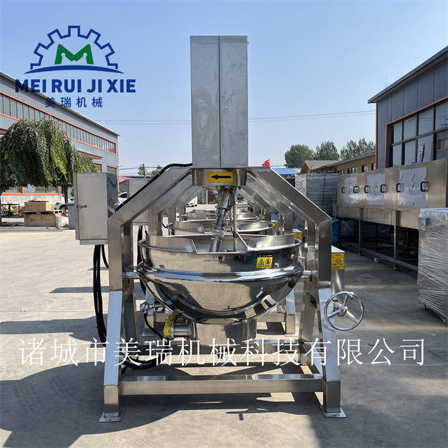 电磁行星搅拌炒锅 酱料全自动炒锅 全自动行星搅拌炒锅厂家 香菇酱炒酱锅